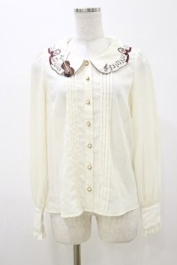 画像1: Amavel / Antique Violinブラウス Free アイボリー H-25-11-05-029-CA-BL-NS-ZH