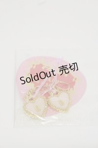 BABY,THE STARS SHINE BRIGHT / HEART TRUMPピアス  ゴールド/ピンク H-25-11-05-004-BA-AC-NS-ZH