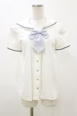 Secret Honey / セーラーブラウス Free オフ H-25-11-05-035-CA-BL-NS-ZH