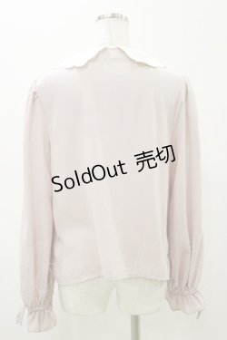 画像2: Ank Rouge / スカラップブラウス M ピンク H-25-11-05-036-CA-BL-NS-ZH