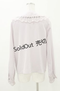 画像2: MA*RS / はしごレースブラウス M ピンク H-25-11-05-039-CA-BL-NS-ZH