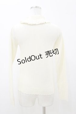 画像2: Ank Rouge / ハイネックニット M オフ H-25-11-05-042-CA-TO-NS-ZH