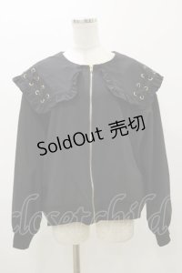 Rojita / レースアップBIGセーラーブルゾン Free ブラック H-25-11-05-043-LO-JA-NS-ZH