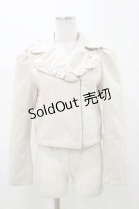 Ank Rouge / ライダースジャケット M ピンク H-25-11-05-044-CA-JA-NS-ZH