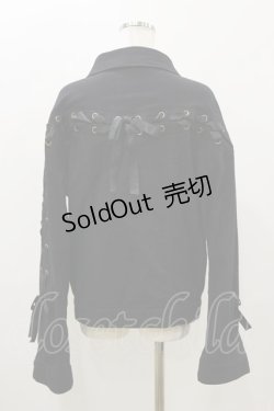 画像2: Honey Cinnamon / レースアップビッグGジャン Free ブラック H-25-11-05-046-LO-JA-NS-ZH