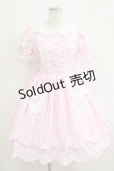 Angelic Pretty / うさぎちゃんポッケワンピース Free ピンク H-25-11-06-001-AP-OP-NS-ZH