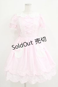 Angelic Pretty / うさぎちゃんポッケワンピース Free ピンク H-25-11-06-001-AP-OP-NS-ZH