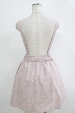 画像3: MA*RS / サスペンダーチェックスカート Free ピンク H-25-11-06-028-EL-SK-NS-ZH