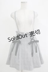 MA*RS / サスペンダーチェックスカート Free ブラック H-25-11-06-029-EL-SK-NS-ZH