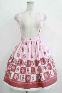 BABY,THE STARS SHINE BRIGHT / チェスアリス〜あの日の私の宝物〜柄スカート Free ピンク H-25-11-06-003-BA-SK-NS-ZH