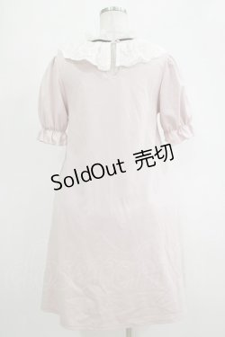 画像3: Ank Rouge / コットンレースカラーカットワンピース M ピンク H-25-11-06-032-CA-OP-NS-ZH