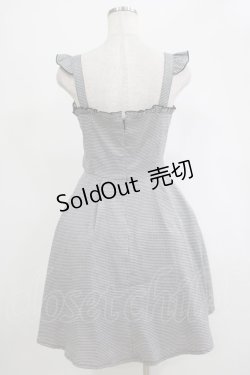 画像3: Ank Rouge / 千鳥柄レースアップジャンスカ M ブラック H-25-11-06-033-CA-OP-NS-ZH