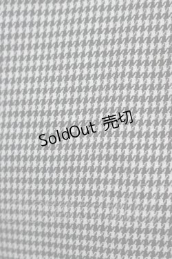 画像4: Ank Rouge / 千鳥柄レースアップジャンスカ M ブラック H-25-11-06-033-CA-OP-NS-ZH