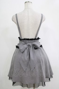 画像3: MA*RS / バックリボンフレアジャンスカ Free ブラック H-25-11-06-034-EL-SK-NS-ZH