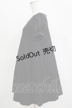 画像2: Ank Rouge / 袖リボンカットワンピース M ブラック H-25-11-06-035-CA-OP-NS-ZH