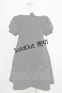 画像3: Ank Rouge / 袖リボンカットワンピース M ブラック H-25-11-06-035-CA-OP-NS-ZH