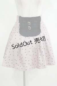 Rojita / スクエアー切替ハートプリントスカート Free ピンク H-25-11-06-037-LO-SK-NS-ZH