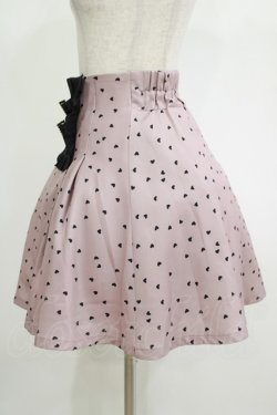 画像2: Rojita / スクエアー切替ハートプリントスカート Free ピンク H-25-11-06-037-LO-SK-NS-ZH