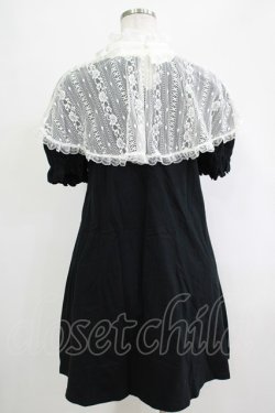 画像3: Ank Rouge / ケープ付きカットワンピース M ブラック H-25-11-06-041-CA-OP-NS-ZH