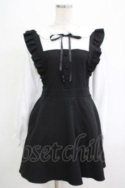 画像1: MA*RS / ヨーク切替ワンピース Free ブラック H-25-11-06-042-EL-OP-NS-ZH