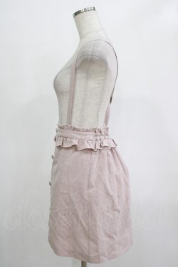 画像2: MA*RS / サスペンダーチェックスカート Free ピンク H-25-11-06-043-EL-SK-NS-ZH