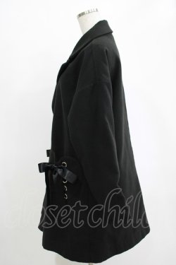 画像2: Ank Rouge / ハートポケットコート M ブラック H-25-11-06-044-CA-CO-NS-ZH