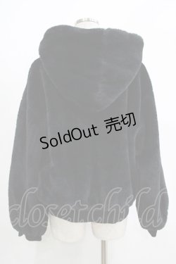 画像3: Rojita / レースアップファーブルゾン Free ブラック H-25-11-06-046-LO-JA-NS-ZH