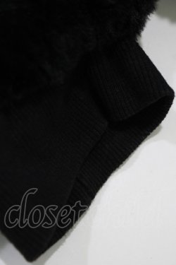 画像4: Rojita / レースアップファーブルゾン Free ブラック H-25-11-06-046-LO-JA-NS-ZH