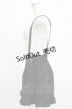 画像2: MA*RS / サイドバックル サスペンダーパンツ Free ブラック H-25-11-06-047-EL-PA-NS-ZH