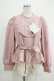 画像1: FLC / MINA*ペプラムブラウス L ピンク H-25-11-06-049-LO-BL-NS-ZH (1)