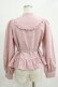 画像3: FLC / MINA*ペプラムブラウス L ピンク H-25-11-06-049-LO-BL-NS-ZH (3)
