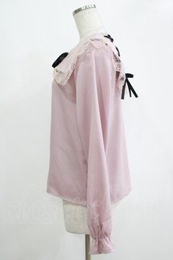 画像2: MA*RS / 編み上げセーラーブラウス Free ピンク H-25-11-06-050-EL-BL-NS-ZH