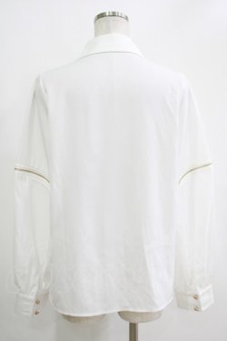 画像3: Amavel / British Punk ネクタイブラウス Free オフ H-25-11-06-053-CA-BL-NS-ZH