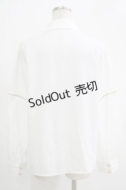 画像3: Amavel / British Punk ネクタイブラウス Free オフ H-25-11-06-053-CA-BL-NS-ZH