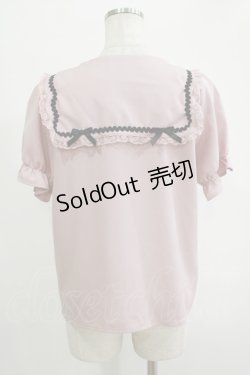 画像3: MA*RS / セーラーブラウス Free ピンク H-25-11-06-055-EL-BL-NS-ZH