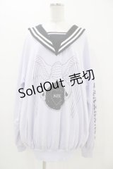 LISTEN FLAVOR / セーラーロングスウェット  ラベンダー H-25-11-06-1032-PU-TO-KB-ZH