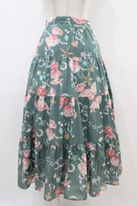 MILK / ジュエルShellスカート  ディープsea H-25-11-06-1035-ML-SK-KB-ZT380