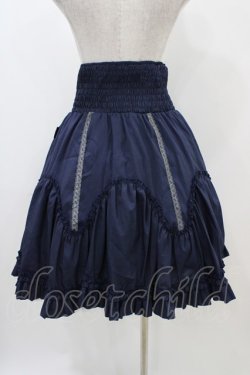 画像2: Ozz Croce / リバーシブルスカート  ローズプリントグレー×ネイビー H-25-11-06-1036-OO-SK-KB-ZH