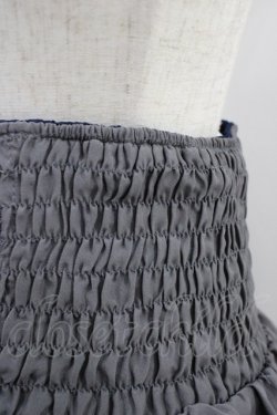 画像5: Ozz Croce / リバーシブルスカート  ローズプリントグレー×ネイビー H-25-11-06-1036-OO-SK-KB-ZH