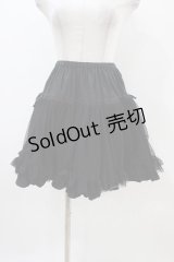 PEACE NOW / チュールスカート  黒 H-25-11-06-1039-PU-SK-KB-ZH