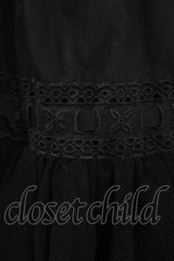 画像3: PEACE NOW / チュールスカート  黒 H-25-11-06-1039-PU-SK-KB-ZH