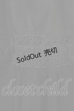 画像3: PEACE NOW / チュールスカート  黒 H-25-11-06-1039-PU-SK-KB-ZH