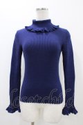 Emily Temple cute / タートルニット  ブルー H-25-11-06-1044-ET-TO-KB-ZH