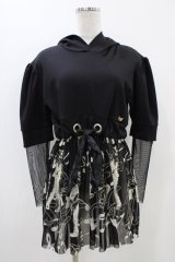 MILK / THE KLIMフーディーミニ  ブラック H-25-11-06-1045-ML-OP-KB-ZH