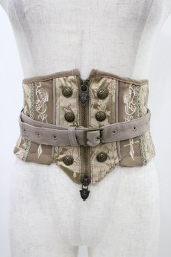 画像4: Ozz oneste / 2Wayオーバーコルセット  茶 H-25-11-06-1005-OO-ZA-KB-ZH