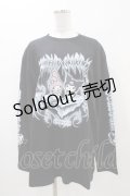 QOOZA / マイメロディ＆クロミコラボ L/S TEE  ブラック H-25-11-06-1047-0-TO-KB-ZH