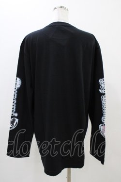 画像2: QOOZA / マイメロディ＆クロミコラボ L/S TEE  ブラック H-25-11-06-1049-0-TO-KB-ZH
