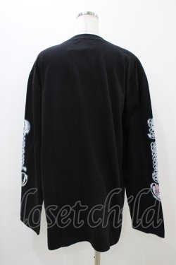 画像2: QOOZA / マイメロディ＆クロミコラボ L/S TEE  ブラック H-25-11-06-1050-0-TO-KB-ZH