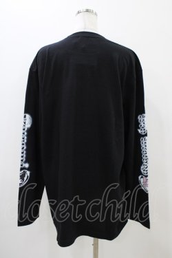 画像2: QOOZA / マイメロディ＆クロミコラボ L/S TEE  ブラック H-25-11-06-1051-0-TO-KB-ZH