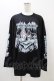 画像1: QOOZA / マイメロディ＆クロミコラボ L/S TEE  ブラック H-25-11-06-1052-0-TO-KB-ZH (1)